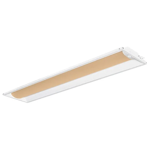 1 x 4 Foot Sensor Based LED Troffer, 3950 Lumen Max, Wattage and CCT Selectable, 120-277V