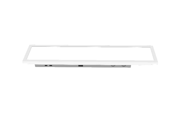 2FT LED Slim Linear Recessed Panel, 2300 Lumen Max, Wattage & CCT selectable, 120-277V