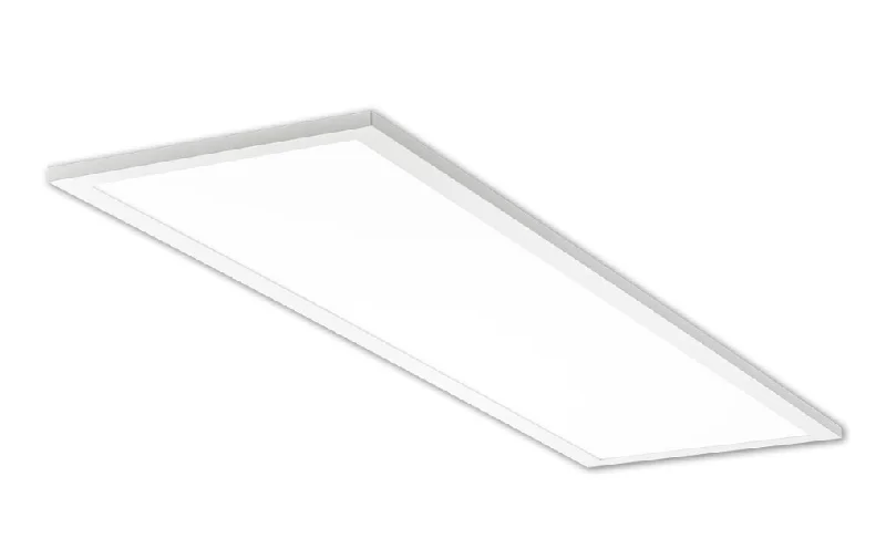 4PK 1x4 Edge Lit Flat Panel, 4,767 Lumen Max, Wattage and CCT Selectable, 120-277V