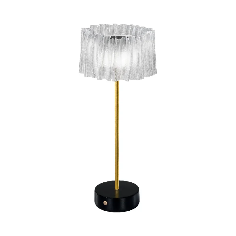 Accordeon Battery LED Table Lamp