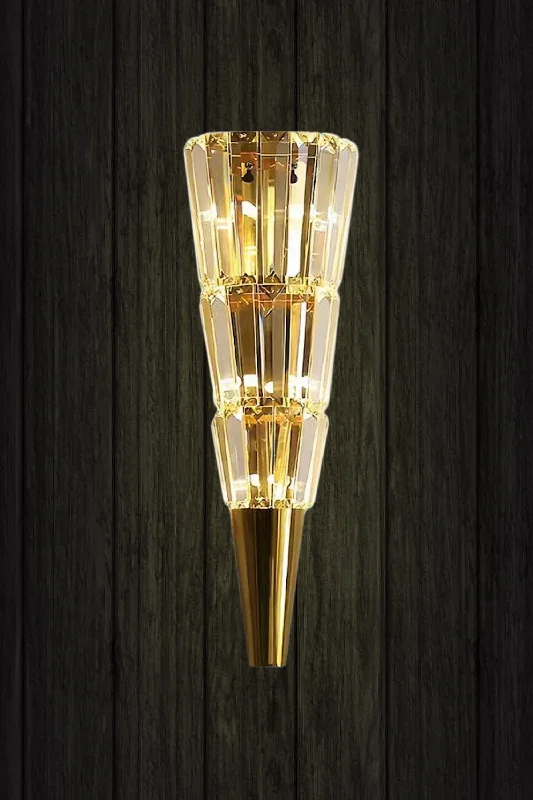 Luxury Crystal Wall lamp Modern Gold LED Wall Sconces