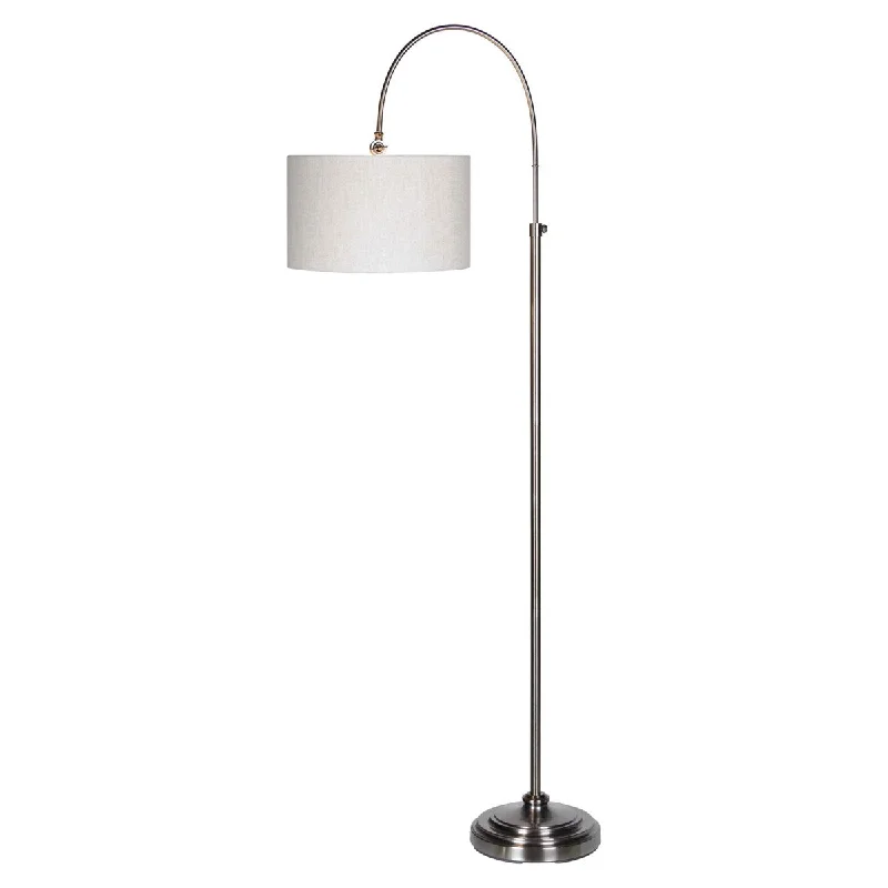 Forty West Designs 70008 Porter Chrome Floor Lamp