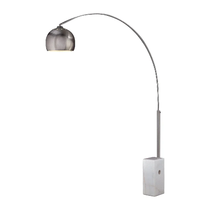 George's Reading Room 1 Light Arc Floor Lamp