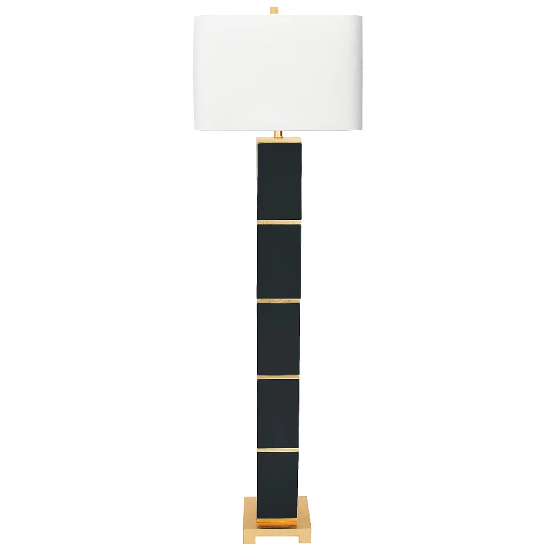 Jacques Black Floor Lamp