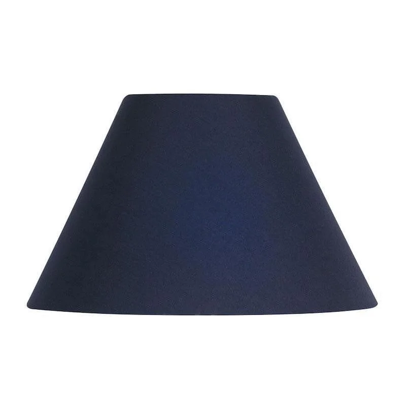 Oaks Lighting 20" Cotton Coolies Navy Lamp Shade - Items