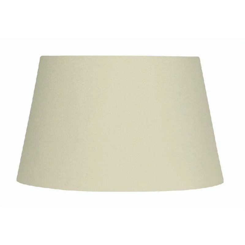 Oaks Lighting 16" Cotton Drum Cream Lamp Shade