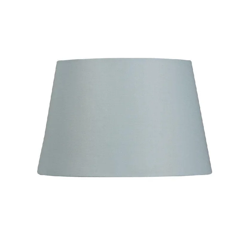 Oaks Lighting 16" Cotton Drum Light Blue Lamp Shade