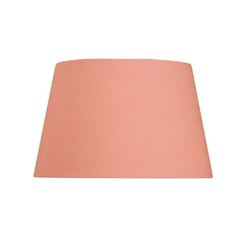 Oaks Lighting 16" Cotton Drum Pale Pink Lamp Shade