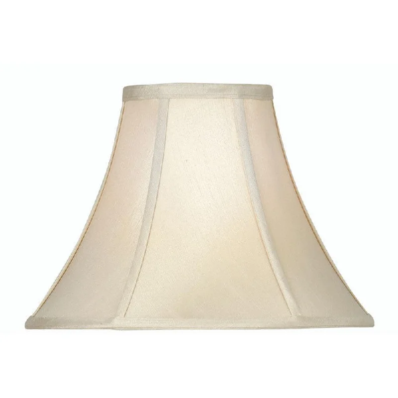 Oaks Lighting 20" Empire Sand Faux Silk Lined Lamp Shade