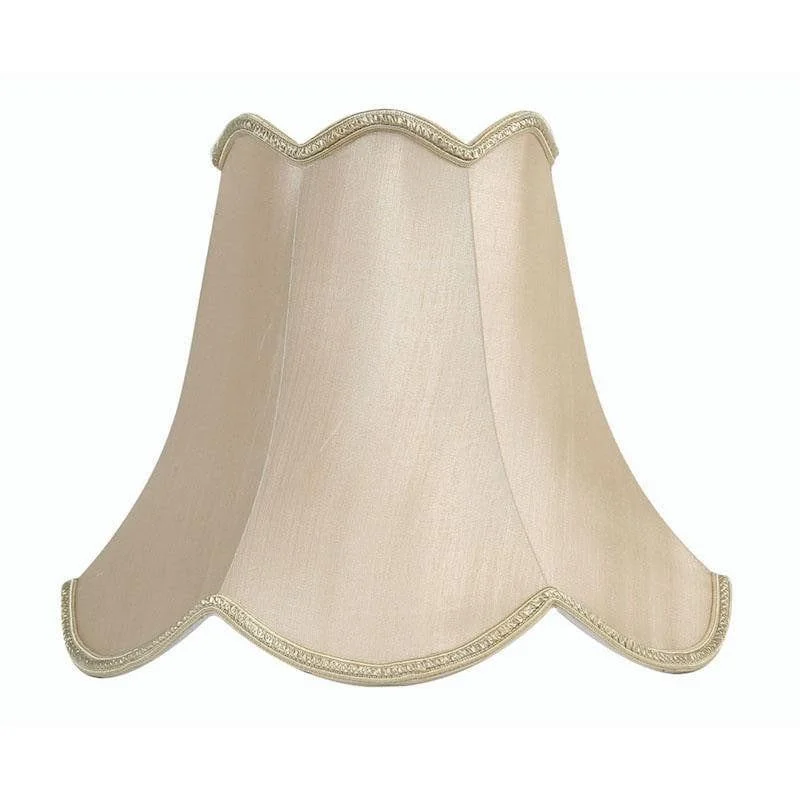 Oaks Lighting 20" Scalloped Sand Lamp Shade