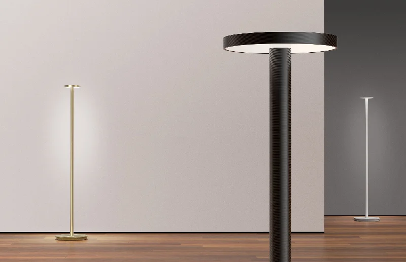 Pablo Designs Luci Modern Black Floor Lamp