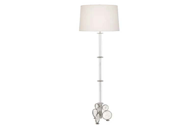 Robert Abbey Atticus Nickel Floor Lamp