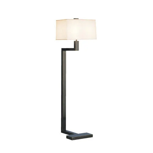 Robert Abbey Doughnut Bronze C-Form Floor Lamp