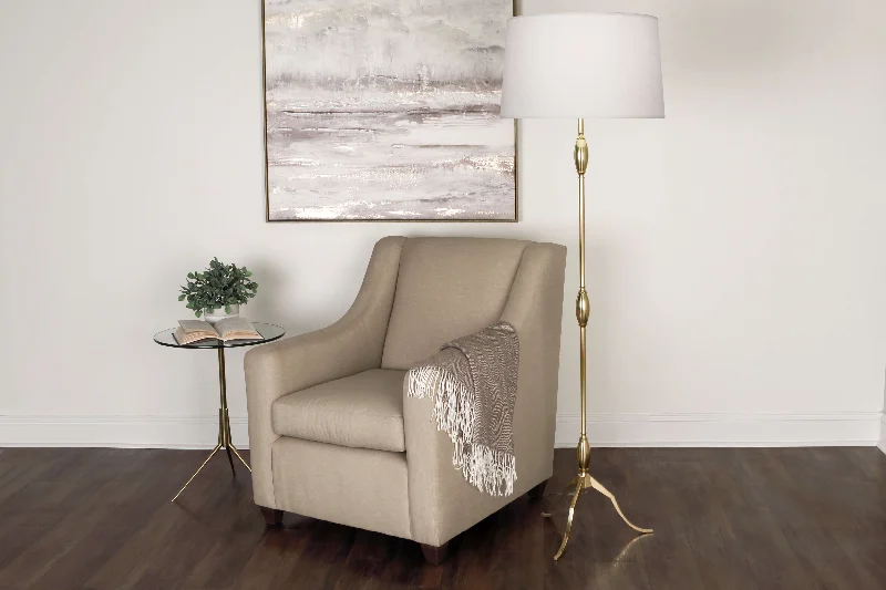 Robert Abbey Grace Brass Floor Lamp