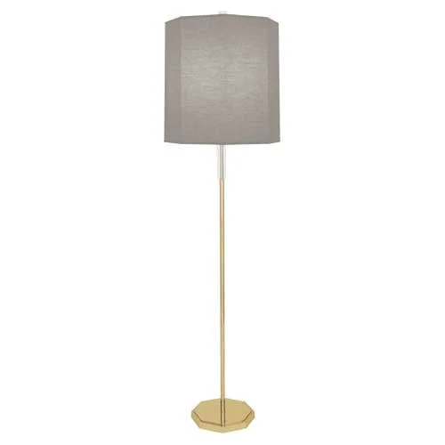 Robert Abbey Kate Smoke Gray Floor Lamp