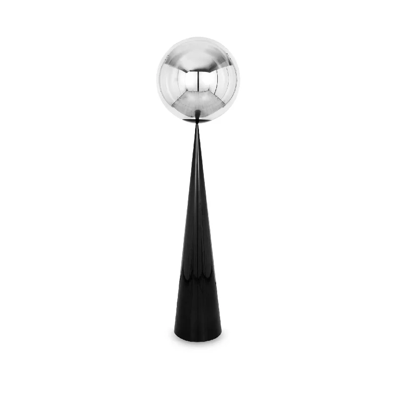 Tom Dixon Globe Fat Floor Lamp Silver