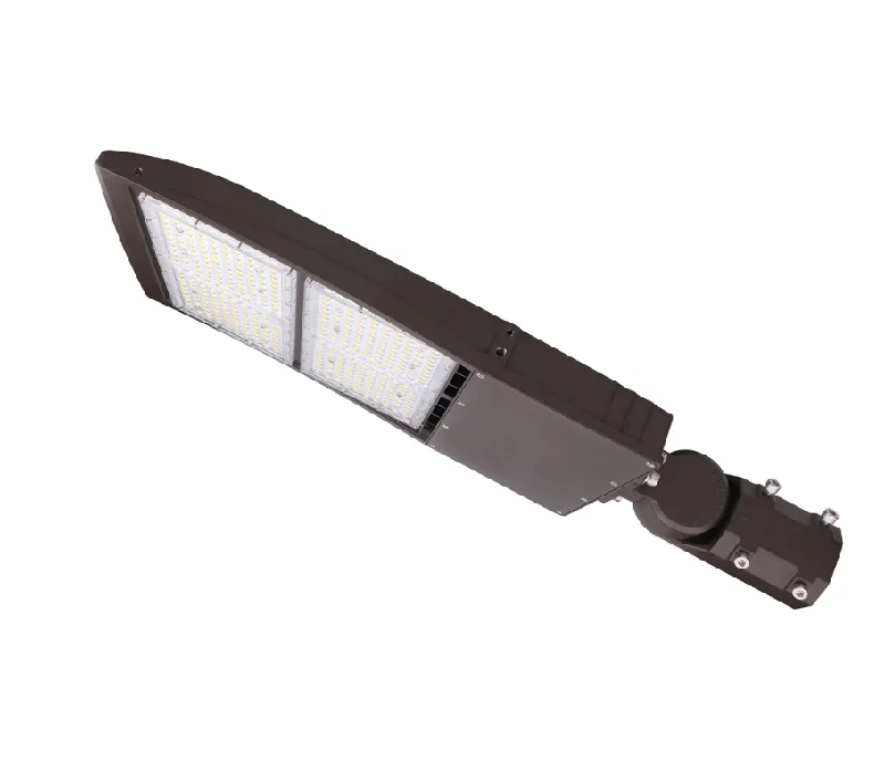 LED Area/Parking Lot Light, 39000 Lumens, 300W, 5000K, 100-277V, Bronze or White Finish