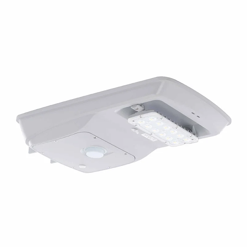 LED Solar Roadway/Flood Light, 36 Watt, 4000 Lumens, 5000K CCT, White Finish