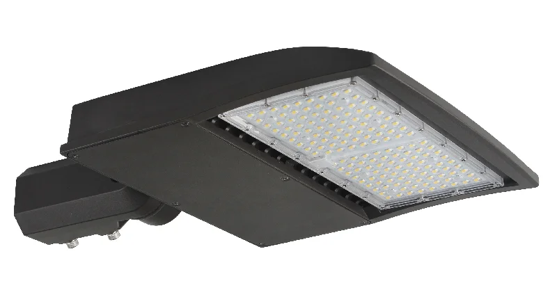 LED Area/Parking Lot Light, 150 Watt, 21000 Lumens, 100-277V, 5000K, Bronze Finish