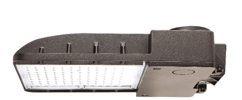 WareLight  Area/Parking Lot Light, 70W, 5000K, Type III Distribution, Bronze Housing, 0-10V Dimmable, 120-277V